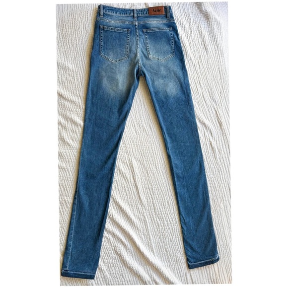 Acne Studios Flex Montana Jeans 30/34 Slim Fit Blue - Picture 6 of 11
